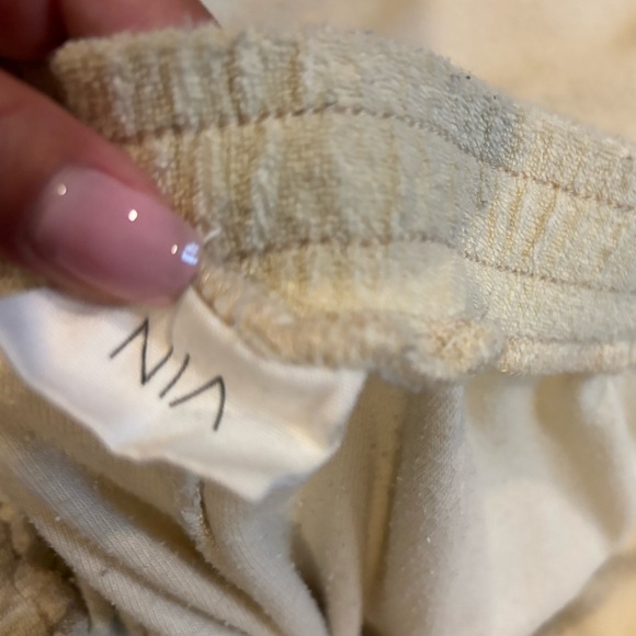 Cream Jogger Pants - Picture 4 of 4